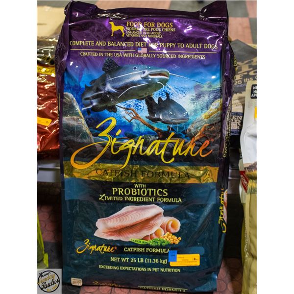 BAILIFF SEIZED: 25LB SIGNATURE CATFISH FORMULA