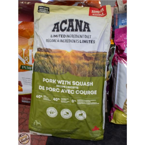 BAILIFF SEIZED: 23.8LB ACANA LTD INGREDIENT DIET