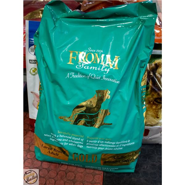 BAILIFF SEIZED: 30LB FROMM FAMILY LARGE BREED GOLD