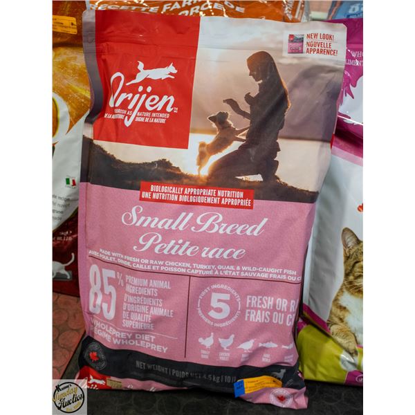 BAILIFF SEIZED: 13.2LB ORIJEN SM BREED DRY DOGFOOD