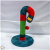 Image 1 : BAILIFF SEIZED: CANDY CANE SHAPED CAT SCRATCHER