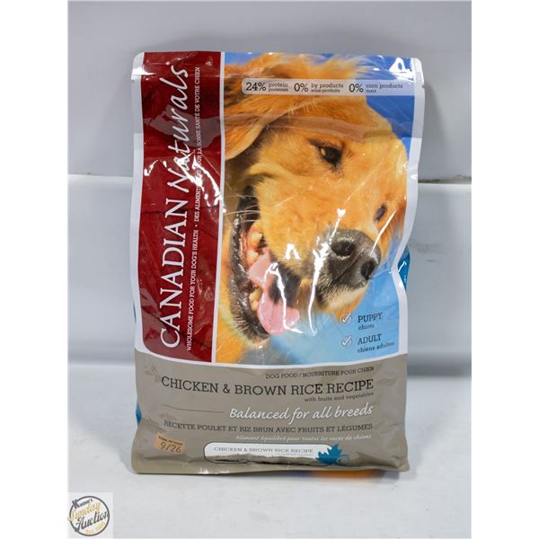 BAILIFF SEIZED:5LB CANADA NATURALS CHICKEN & BROWN