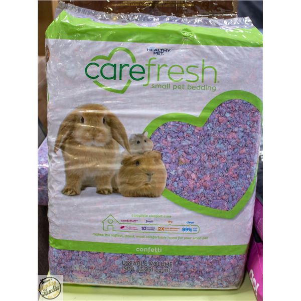 BAILIFF SEIZED: 50L CARE FRESH SMALL PET BEDDING