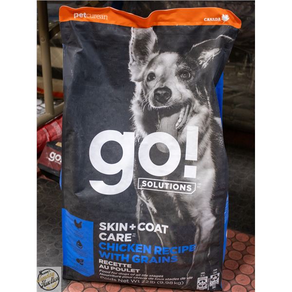 BAILIFF SEIZED: 22LB GO! SOLUTIONS SKIN&COAT CARE