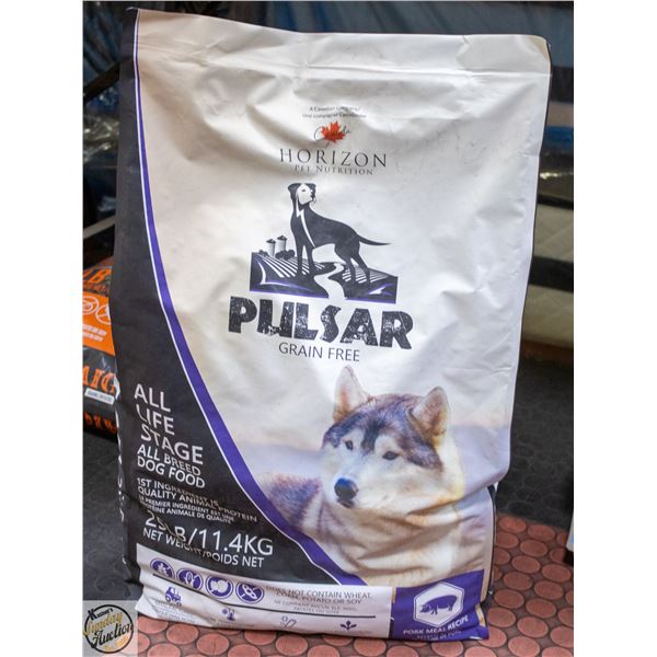 BAILIFF SEIZED 25LB CANADA HORIZON PET NUTRITION