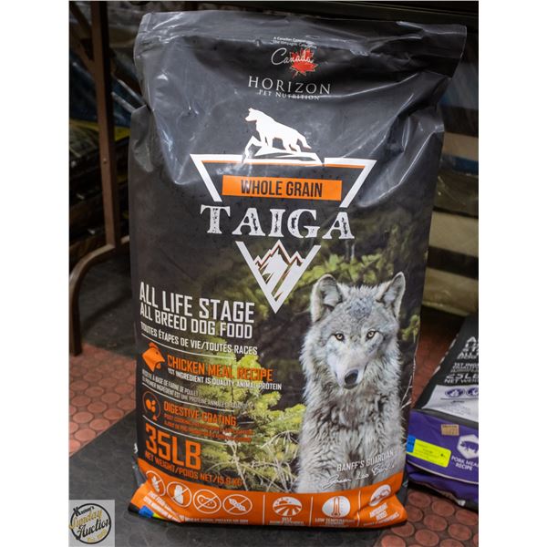 BAILIFF SIEZED 35LB TAIGA WHOLE GRAIN