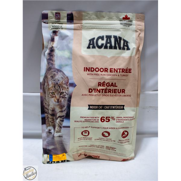 BAILIFF SEIZED: 9.9LB ACANA INDOOR ENTREEE WITH