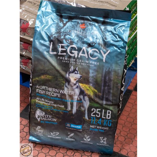 BAILIFF SEIZED 25LB CANADA HORIZON PET NUTRITION