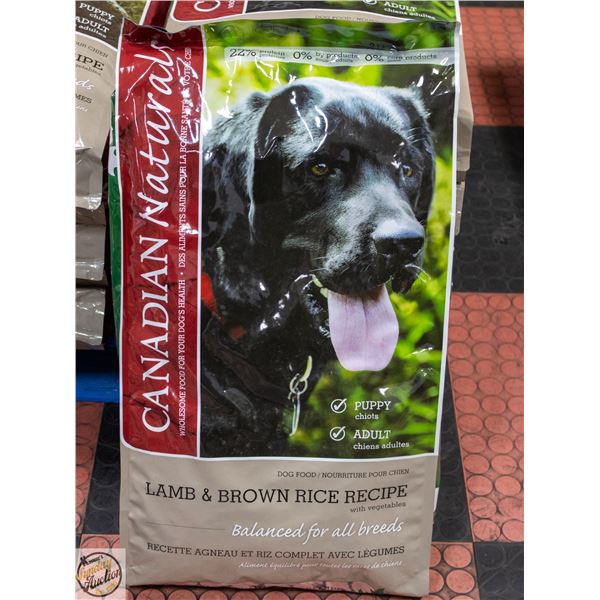BAILIFF SEIZED 25LB CANADIAN NATURALS LAMB &