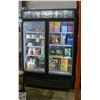 Image 1 : COMMERCIAL 2 GLASS DOOR MERCHANDISER FREEZER