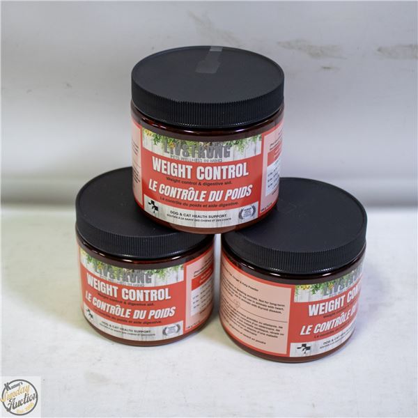 BAILIFF SEIZED: 3X LIVSTRONG WEIGHT CONTROL150G/EA