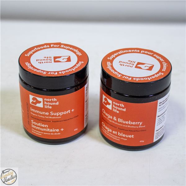 BAILIFF SEIZED: 2X NORTH HOUND LIFE IMMUNE SUPPORT