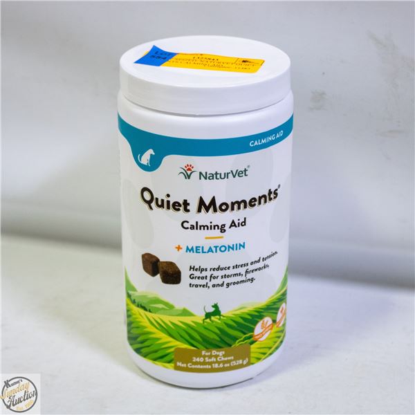 BAILIFF SEIZED: NATURVET QUIET MOMENTS CALMING AID