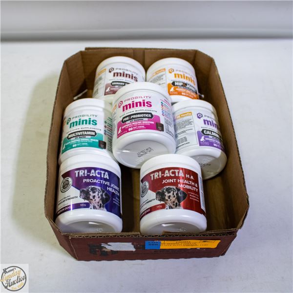 BAILIFF SEIZED: 7 JARS OF PROACTIVE SUPPLEMENTS