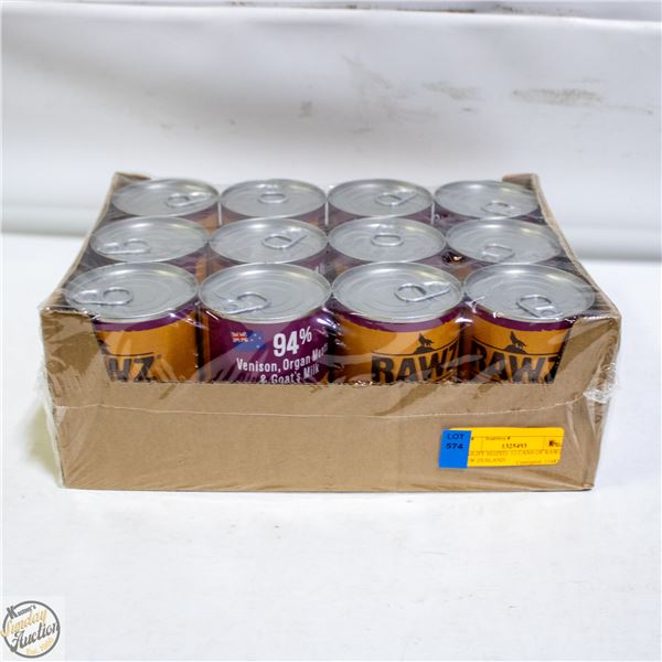 BAILIFF SEIZED: 12 CANS OF RAWZ NEW ZEALAND