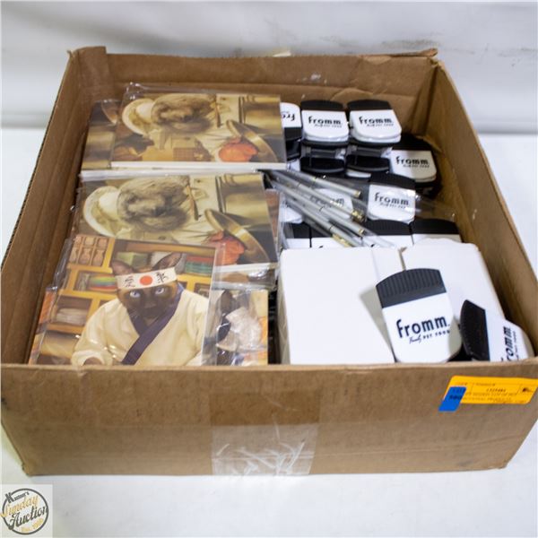 BAILIFF SEIZED: LOT OF PET PROMOTIONAL PRODUCTS