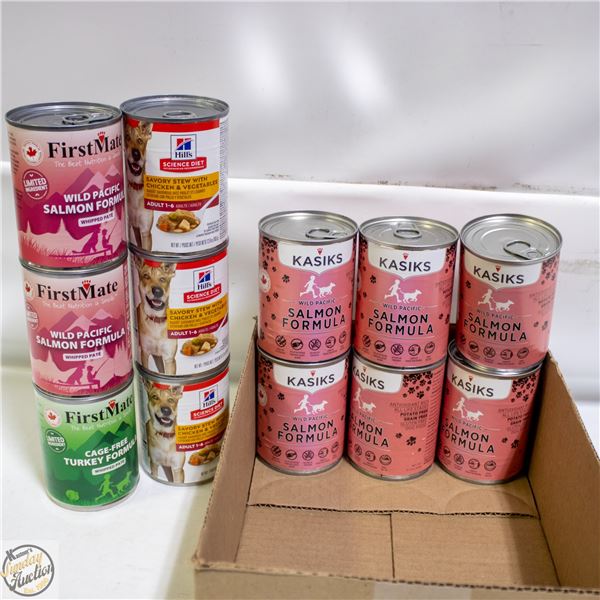 BAILIFF SEIZED: 12 CANS OF FIRSTMATE WILD PACIFIC