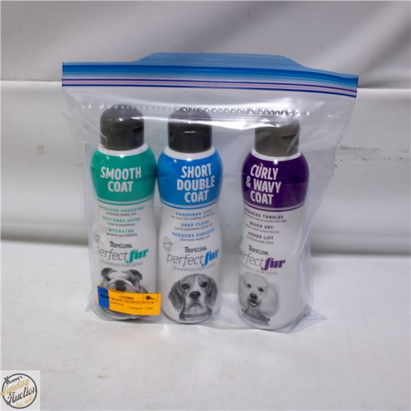 BAILIFF SEIZED: TROPICLEAN FUR DOG SHAMPOOS