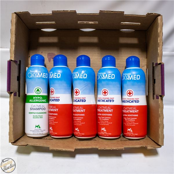 BAILIFF SEIZED: TROPICLEAN OXYMED SHAMPOOS
