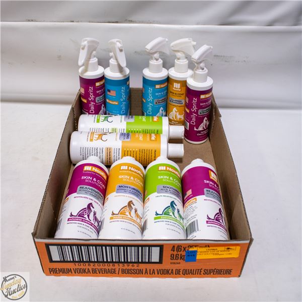 BAILIFF SEIZED: LOT OF NOOTIE BRAND PET SOLUTIONS