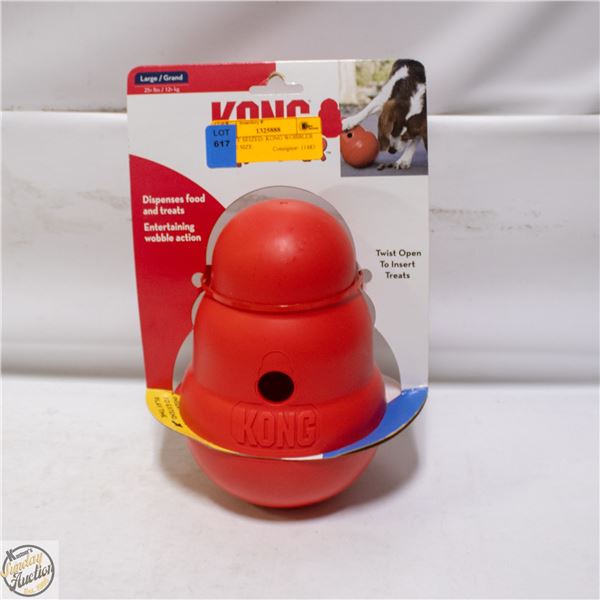 BAILIFF SEIZED: KONG WOBBLER LARGE SIZE