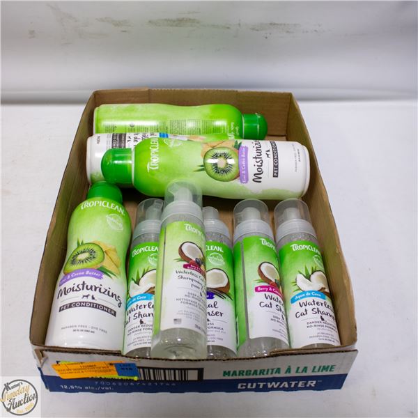 BAILIFF SEIZED: LOT OF PET SHAMPOOS & CONDITIONERS