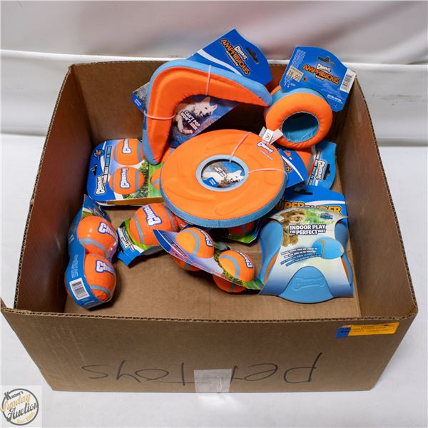BAILIFF SEIZED: LARGE LOT OF CHUCKIT BALLS