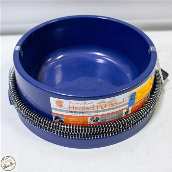 BAILIFF SEIZED: K&H THERMAL HEATED PET BOWL