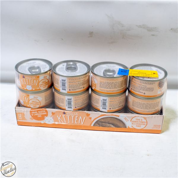 BAILIFF SEIZED: 12X WERUVA KITTEN TUNA & SALMON