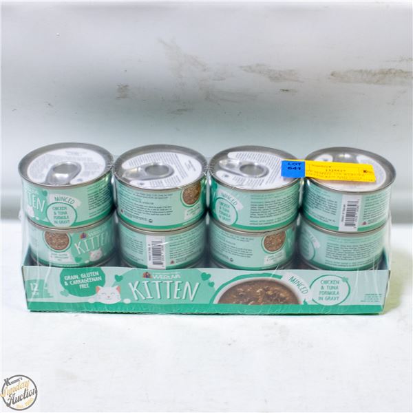 BAILIFF SEIZED: 12X WERUVA KITTEN CHICKEN AND TUNA