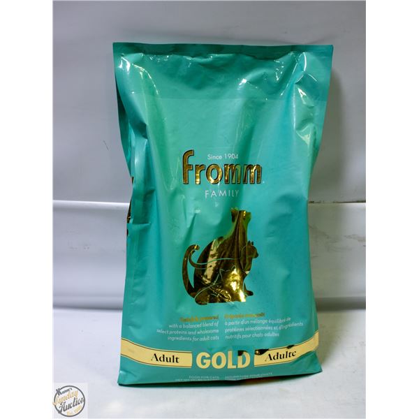 BAILIFF SEIZED: 10LB FROMM ADULT GOLD DRY CAT FOOD