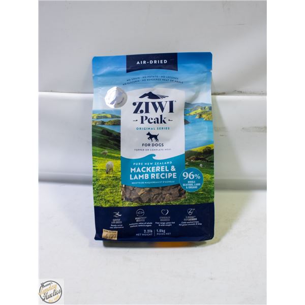 BAILIFF SEIZED: 2.2LB AIR-DRIED ZIWI PEAK TOPPERS
