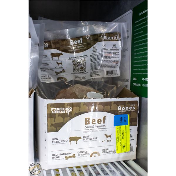 BAILIFF SEIZED FROZEN RAW BONES FOR DOGS SMALL