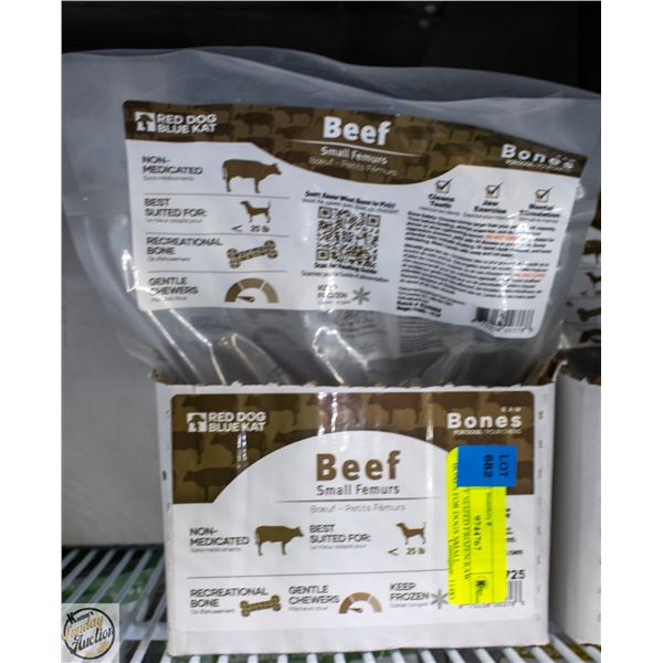 BAILIFF SEIZED FROZEN RAW BONES FOR DOGS SMALL