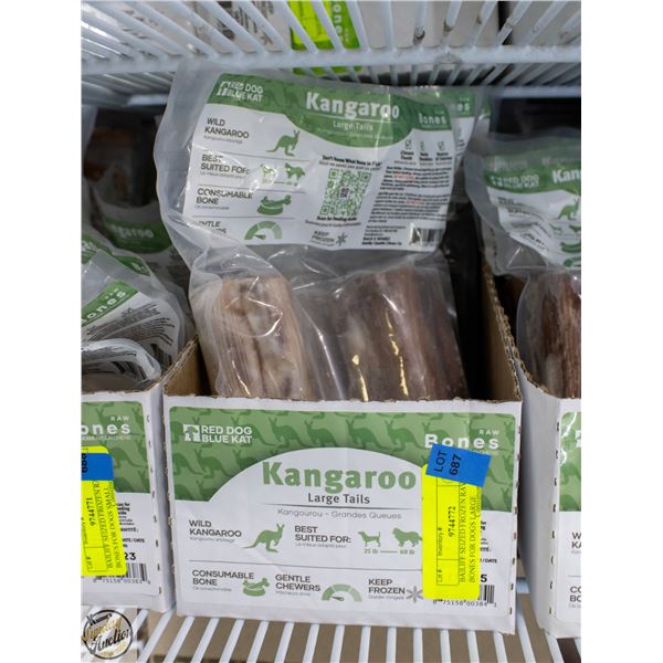 BAILIFF SEIZED FROZEN RAW BONES FOR DOGS LARGE