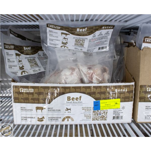 BAILIFF SEIZED FROZEN RAW BONES FOR DOGS SMALL