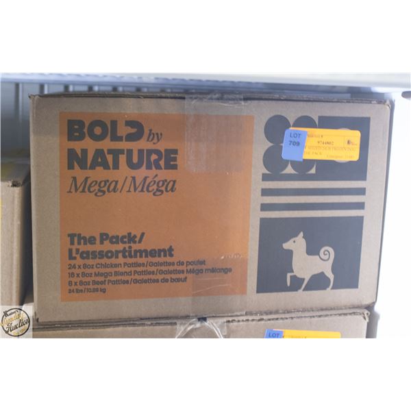 BAILIFF SEIZED 24LB FROZEN DOG FOOD THE PACK