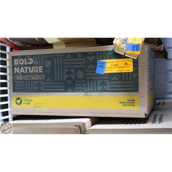 BAILIFF SEIZED 12LB FROZEN DOG FOOD CHICKEN
