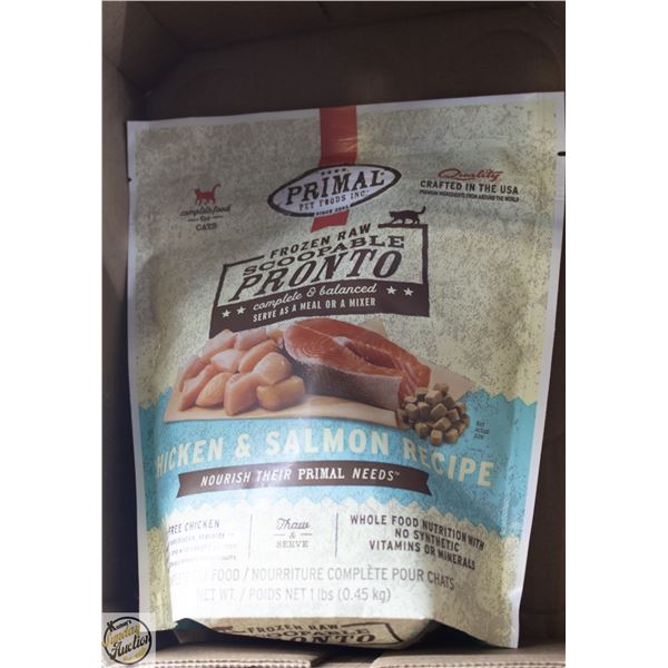 BAILIFF SEIZED PRIMAL RAW CAT FOOD CHICKEN SALMON