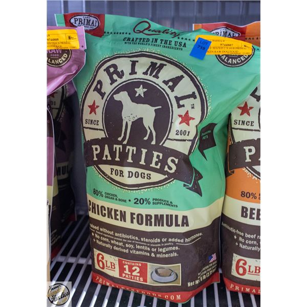 BAILIFF SEIZED 2 X 6LB PRIMAL CHICKEN RAW DOG FOOD