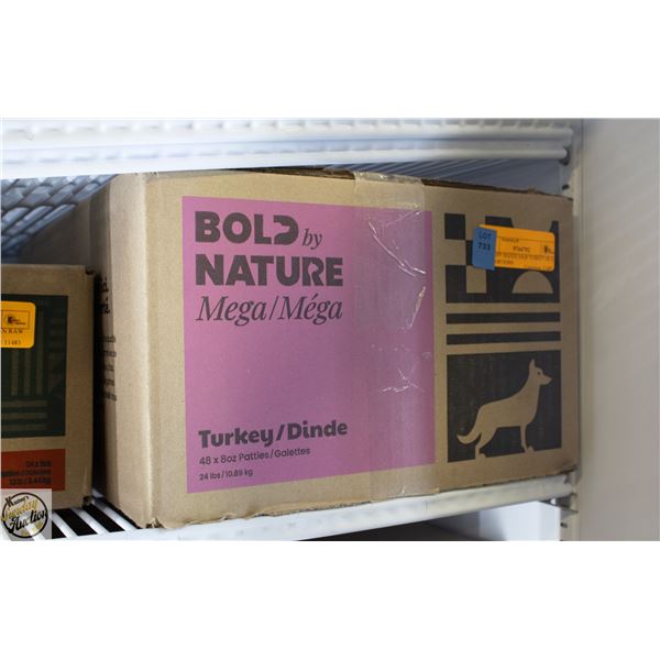 BAILIFF SEIZED 24LB TURKEY 48 X 8 OZ PORTIONS