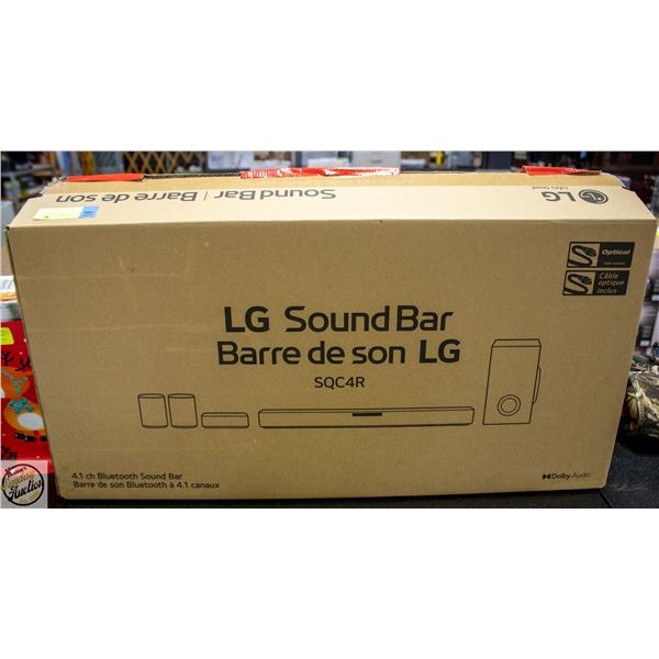 NEW LG SOUND BAR, WIRELESS SUBWOOFER,
