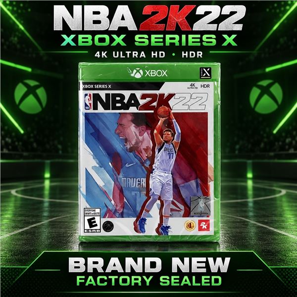 NEW XBOX SERIES X "NBA 2K22"