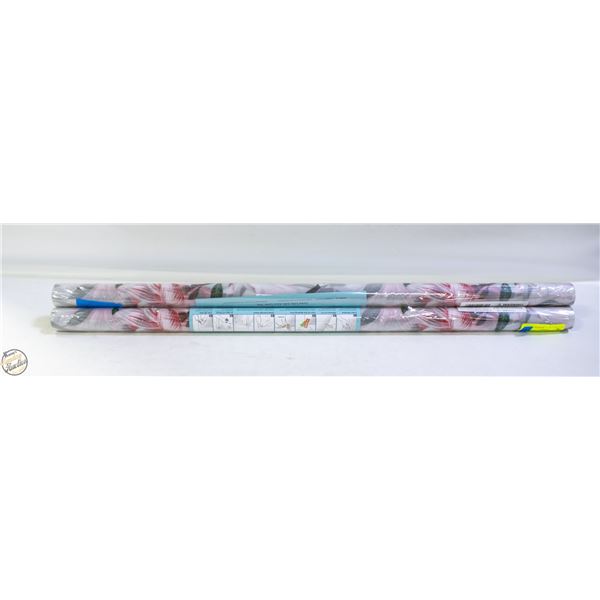 BRAND NEW 3 PACK OF STAINED GLASS WINDOW FILM