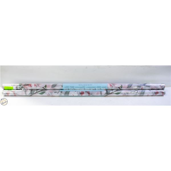 NEW 3 PACK COAVAS STAINED WINDOW PRIVACY FILM