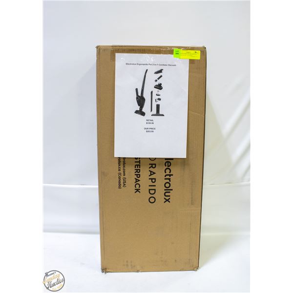 NEW ELECTROLUX ERGORAPIDA CORDLESS PET VACUUM
