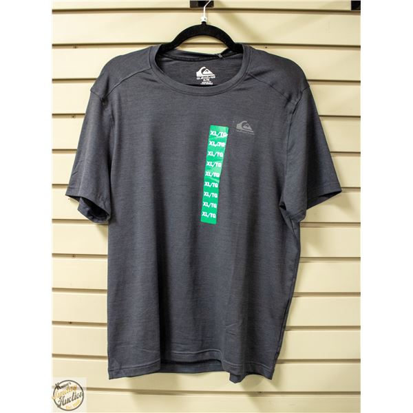 NEW QUICKSILVER MENS X-LARGE ACTIVE DRY T-SHIRT