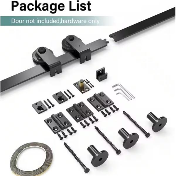 BRAND NEW WINSOON BI-FOLDING BARN DOOR HARDWARE