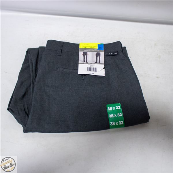 NEW TED BAKER STRAIT LINE PANT SZ 38 X 32