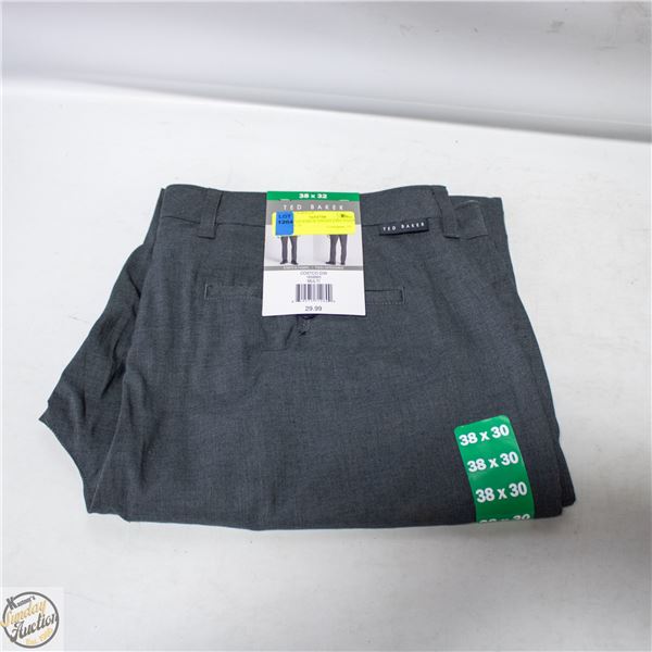 NEW TED BAKER STRAIT LINE PANT SZ 38 X 30